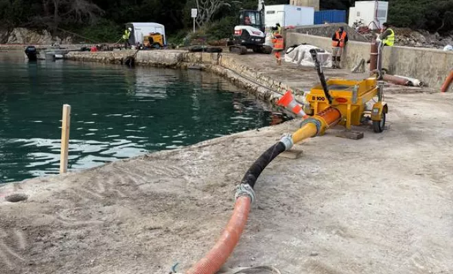 Location de pompe à béton mobile, Marseille, Azur Pompe