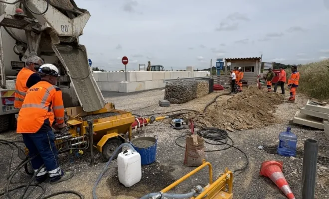 Location pompe à béton projeter, Marseille, Azur Pompe